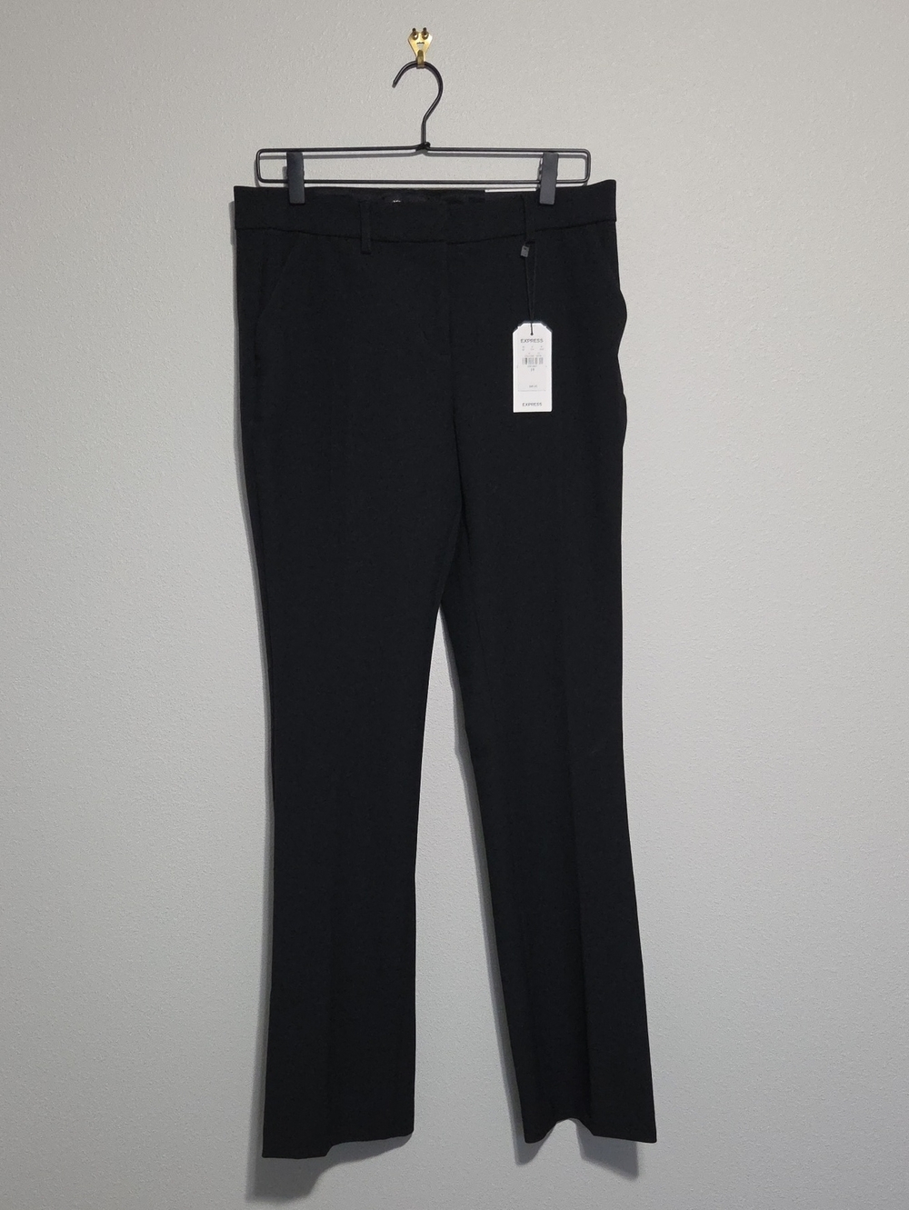 Express Black Boot Cut Dress Pants